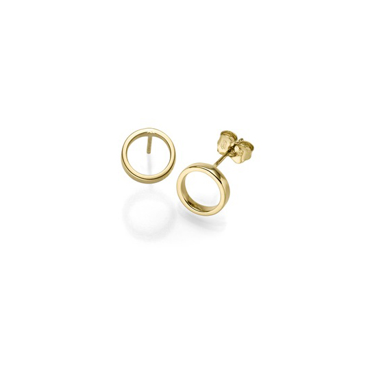 Ohrstecker Ring 9,0 mm GG