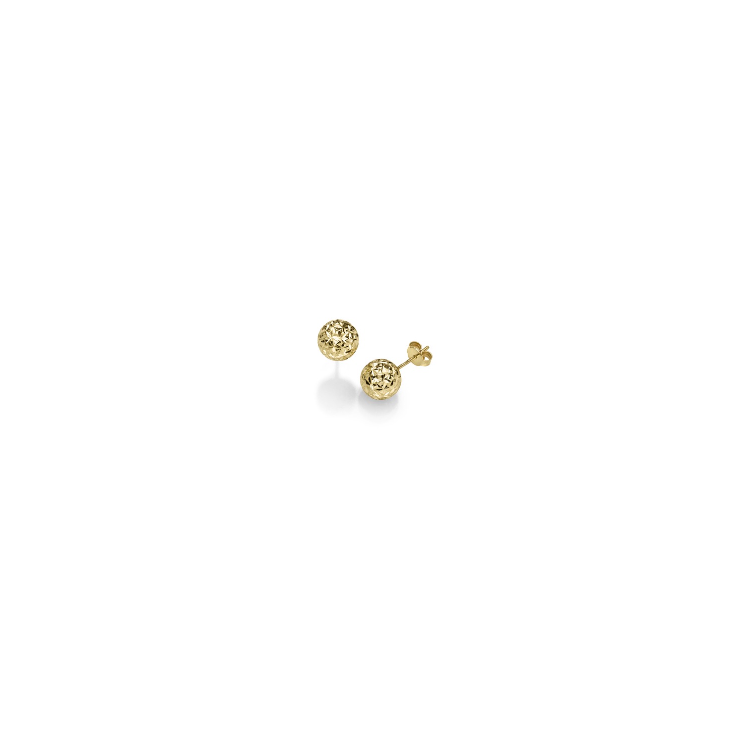 Ohrstecker Kugel diam. 10,0 mm GG