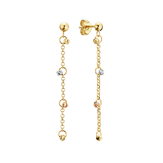 Ohrschmuck Kügelchen diam. GG/RG/WG