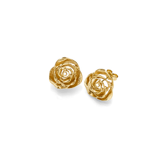 Ohrstecker Rose gross GG