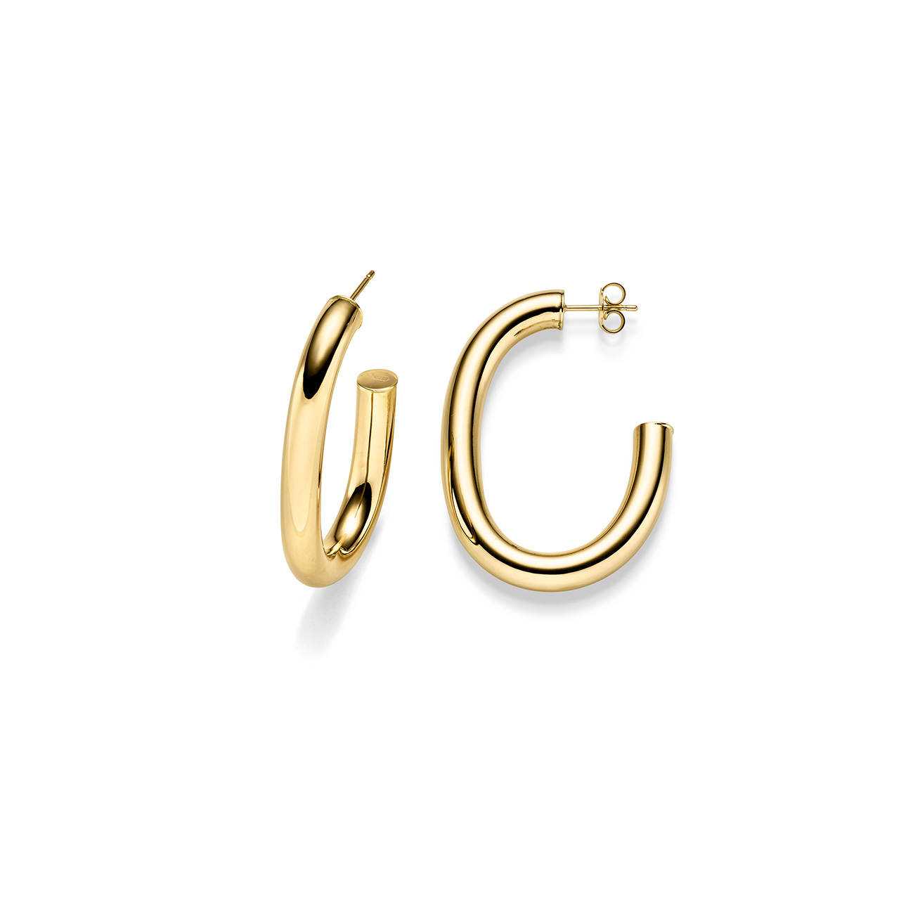 Creole-Stecker oval 6,0 mm GG