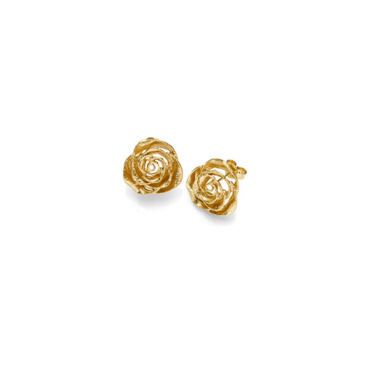 Ohrstecker Rose klein GG