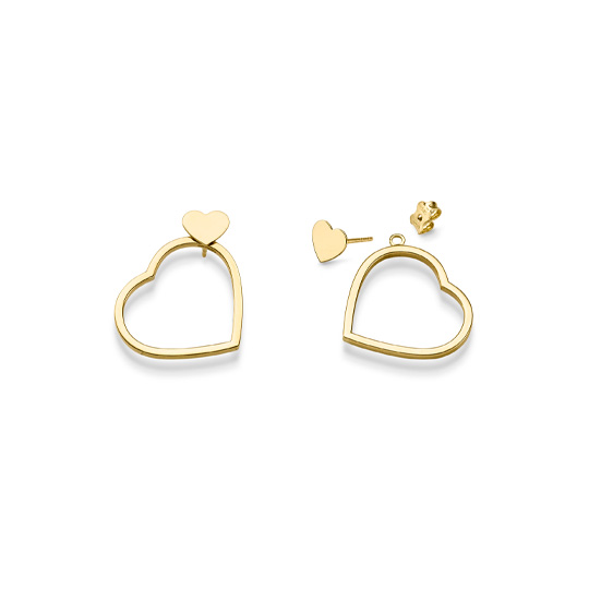 Ohrschmuck Herz Vario GG