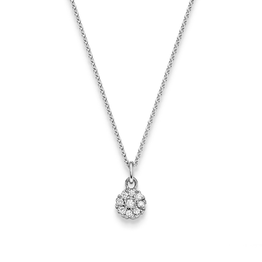 Diamant Anhänger WG 0.10 ct. TW-SI