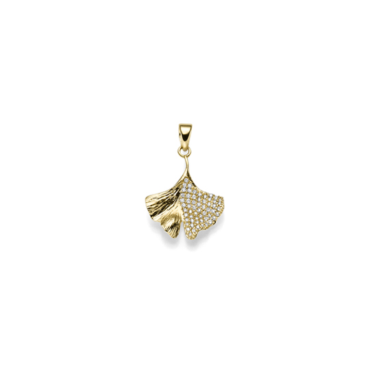Diamant Anhänger Gingko GG 0.21 ct. TW-SI