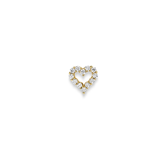 Brillant Anhänger Herz GG 0.20 ct. TW-SI