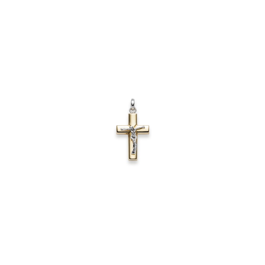 Kreuz mit Korpus (electroforming) GG/WG