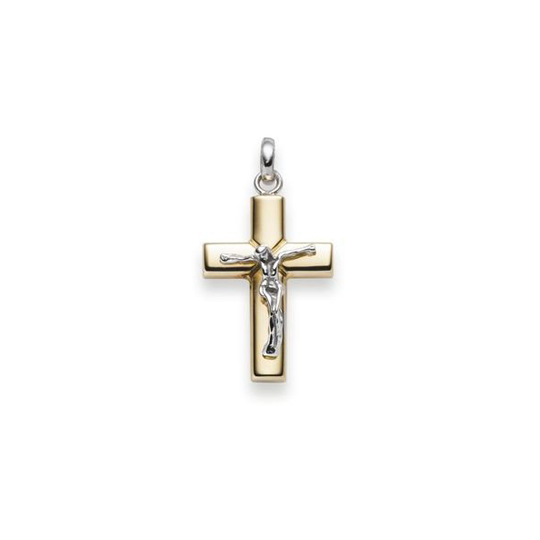 Kreuz mit Korpus (electroforming) GG/WG