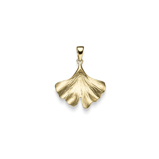Anhänger Ginkgoblatt GG