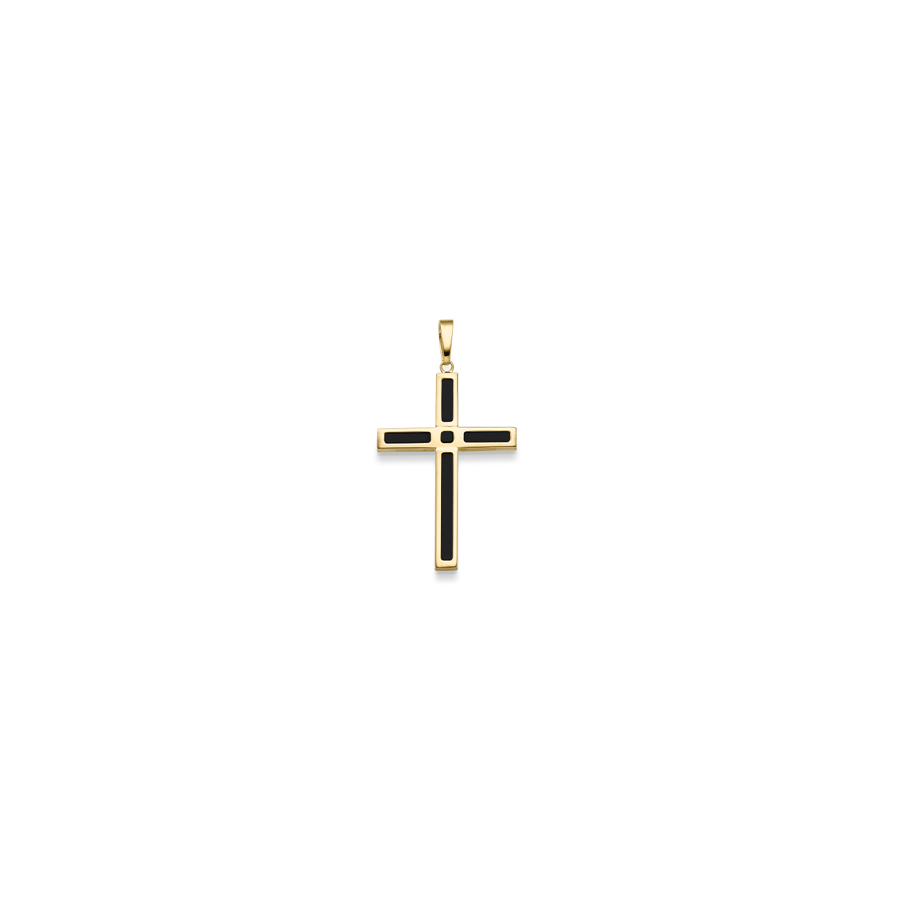 Kreuz mit Onyx GG