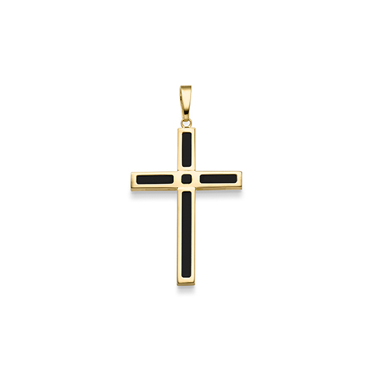 Kreuz mit Onyx GG