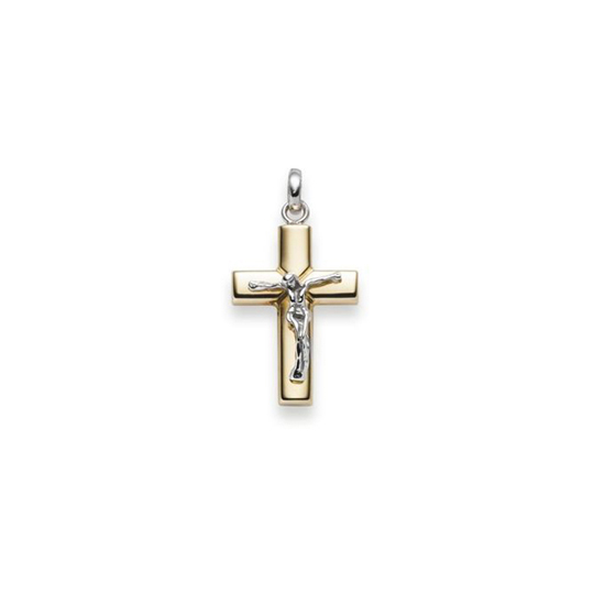Kreuz mit Korpus (electroforming) GG/WG